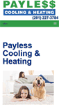 Mobile Screenshot of paylesscooling.com